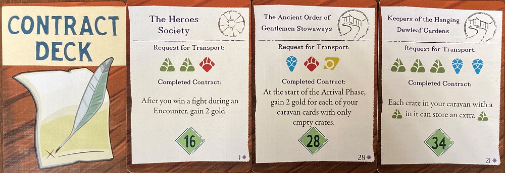 contract cards