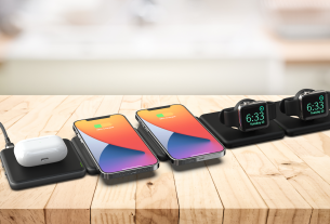 The Modula5 system provides wireless Qi charging for the devices YOU have, not the ones they want you to.