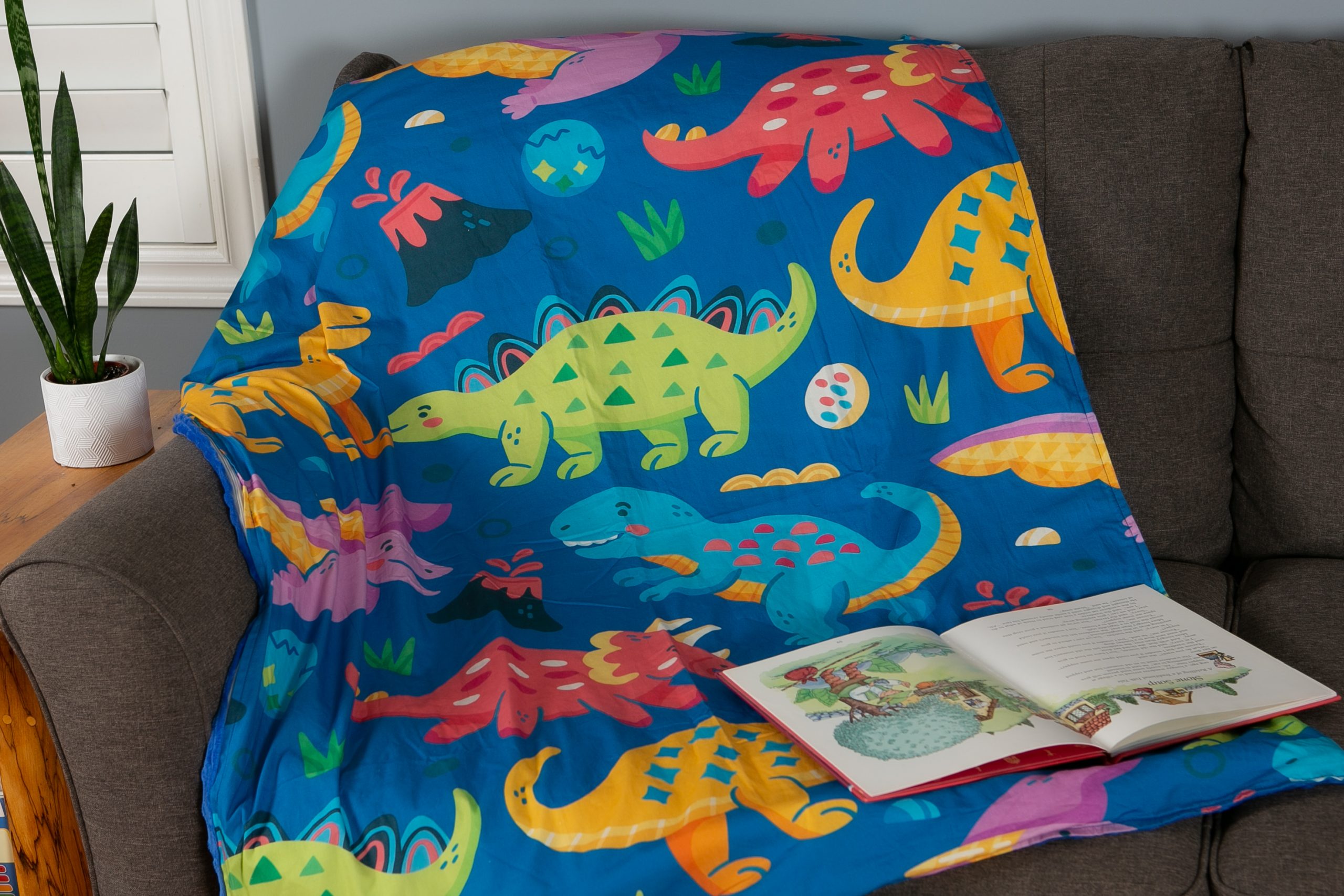 SAVOIZ Weighted Blanket - dinosaur