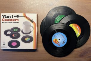 Dirty and Scratched record coasters review