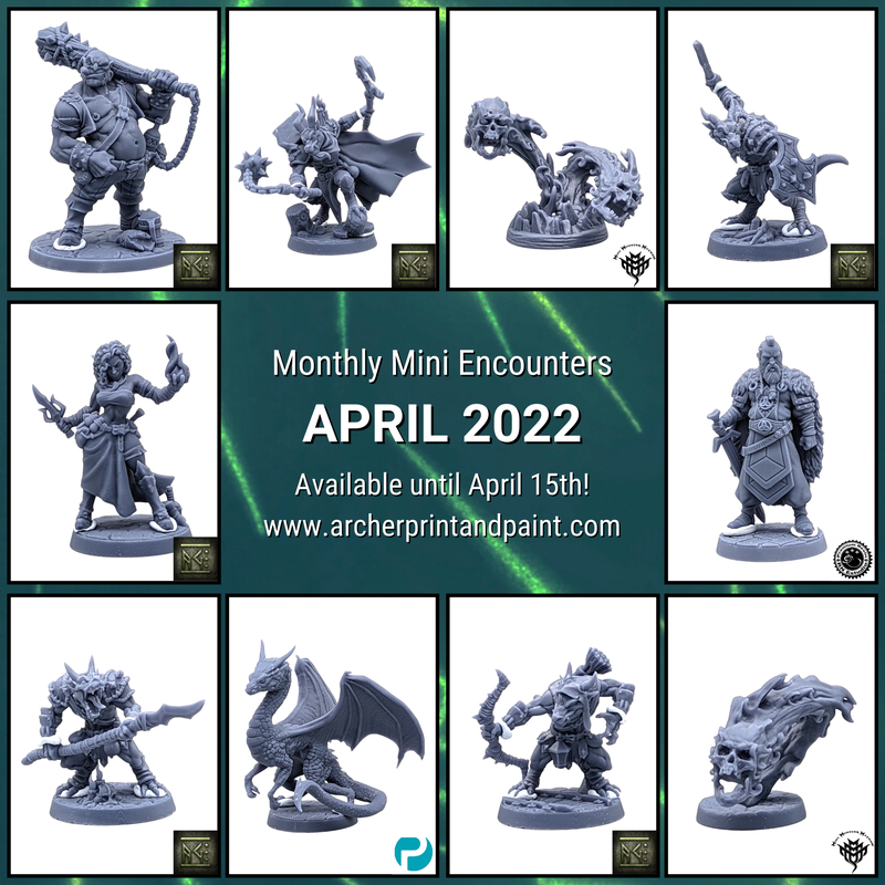 April 2022 Monthly Mini Encounters