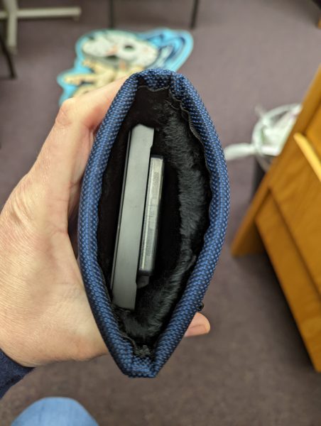 WaterField Pocket Pouch interior