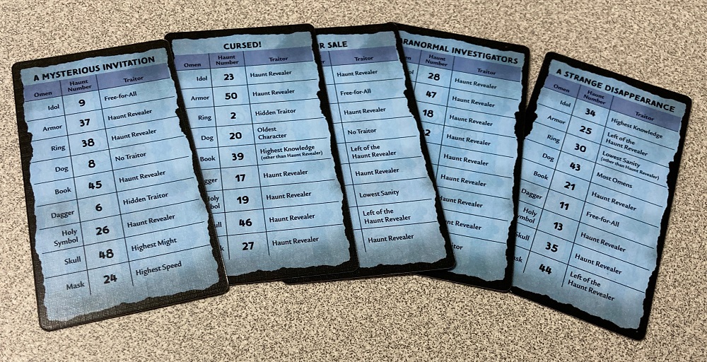 scenario cards