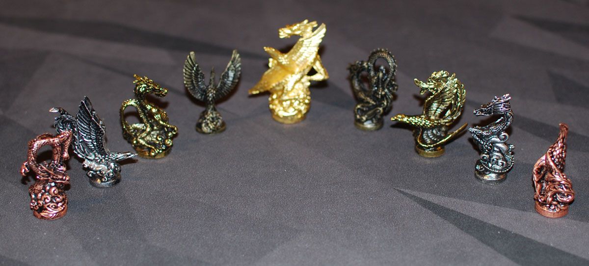 Tsuro Luxury Limited Edition pawns