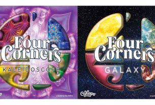 Four Corners: Kaleidoscope and Galaxy box covers