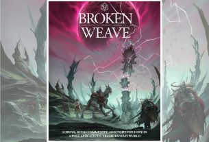 Broken Weave RPG Front Cover
