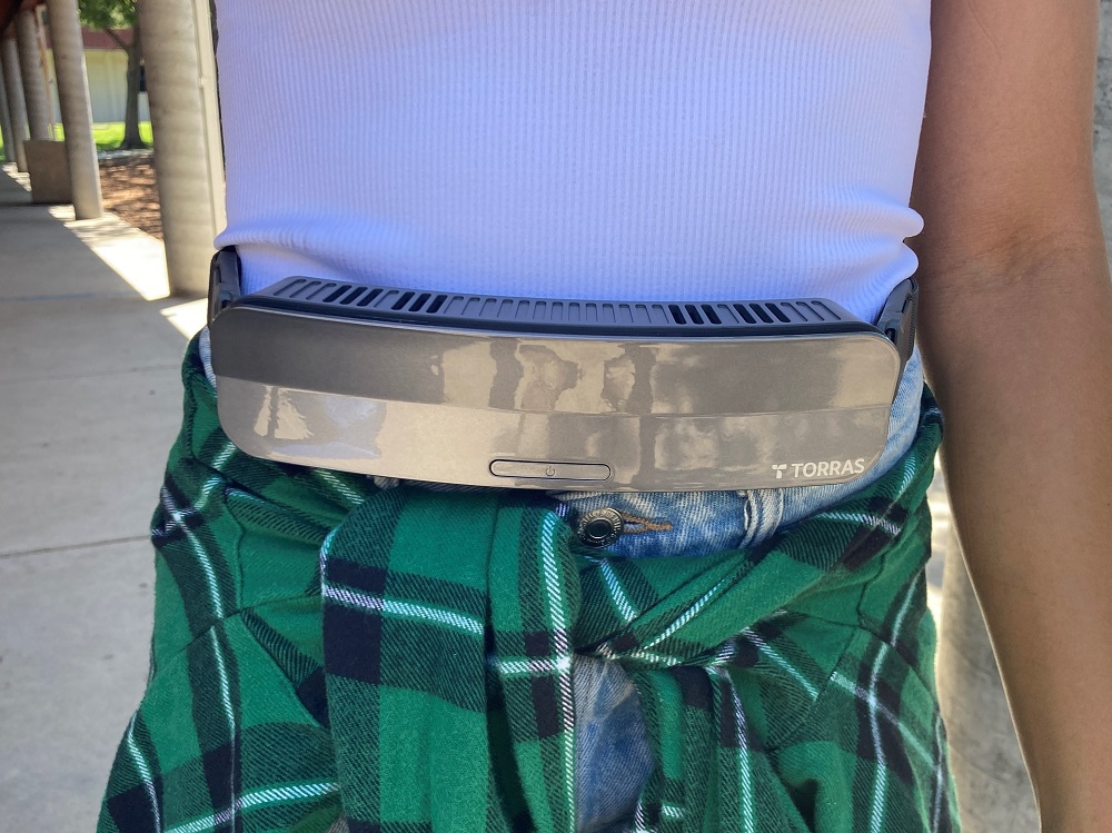 wearing the COOLiFY Zone