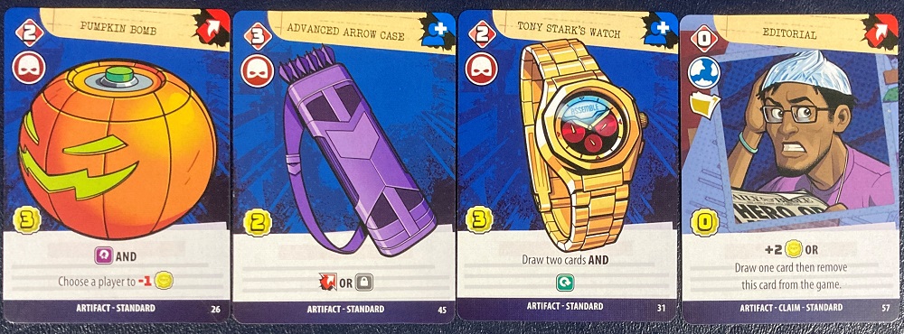 artifact cards