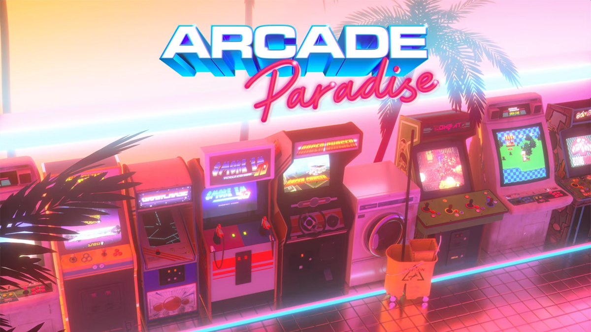 Arcade Paradise title screen