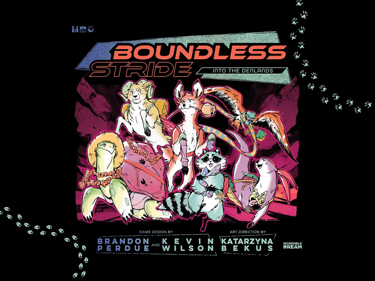 Boundless Stride box cover