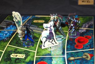 Kinfire Chronicles - close-up of standees