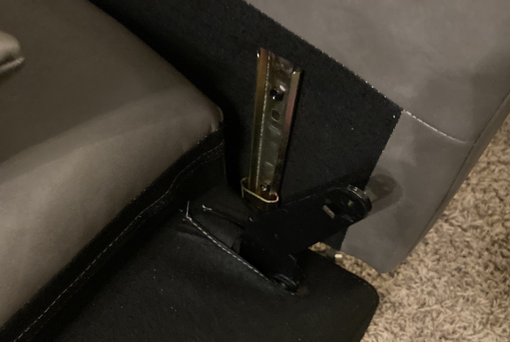 close up of assembly