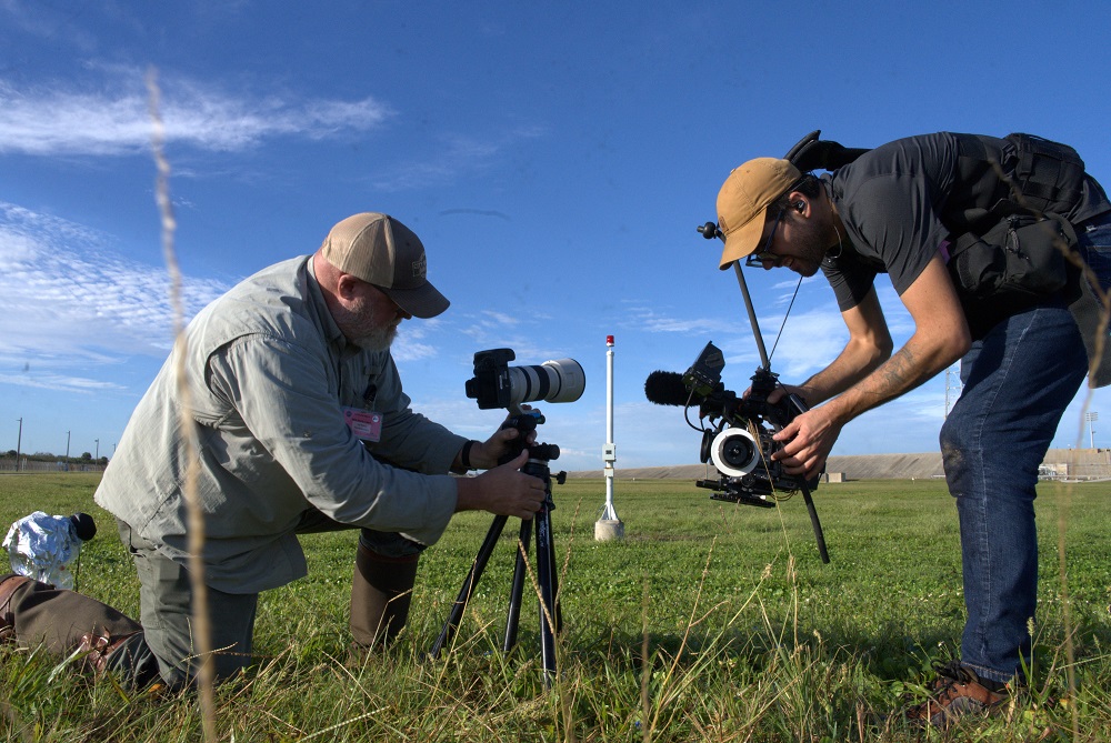 Michael Crommett films Dan Winters