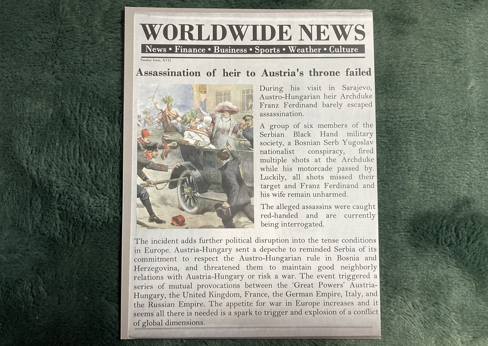 news card