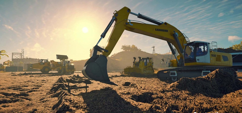 excavator and other construction equipment