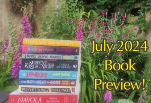 July 2024 Book Preview Pile