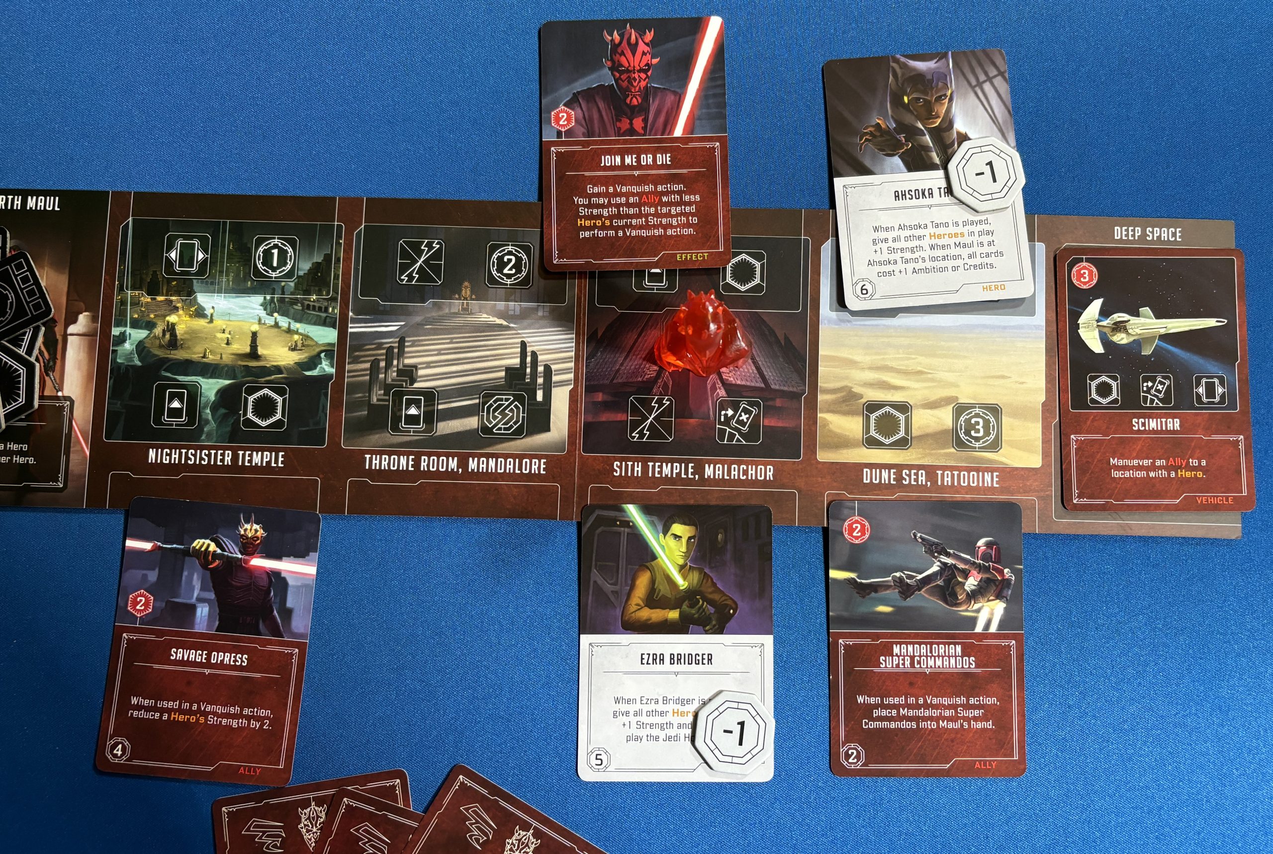 example of play for Darth Maul