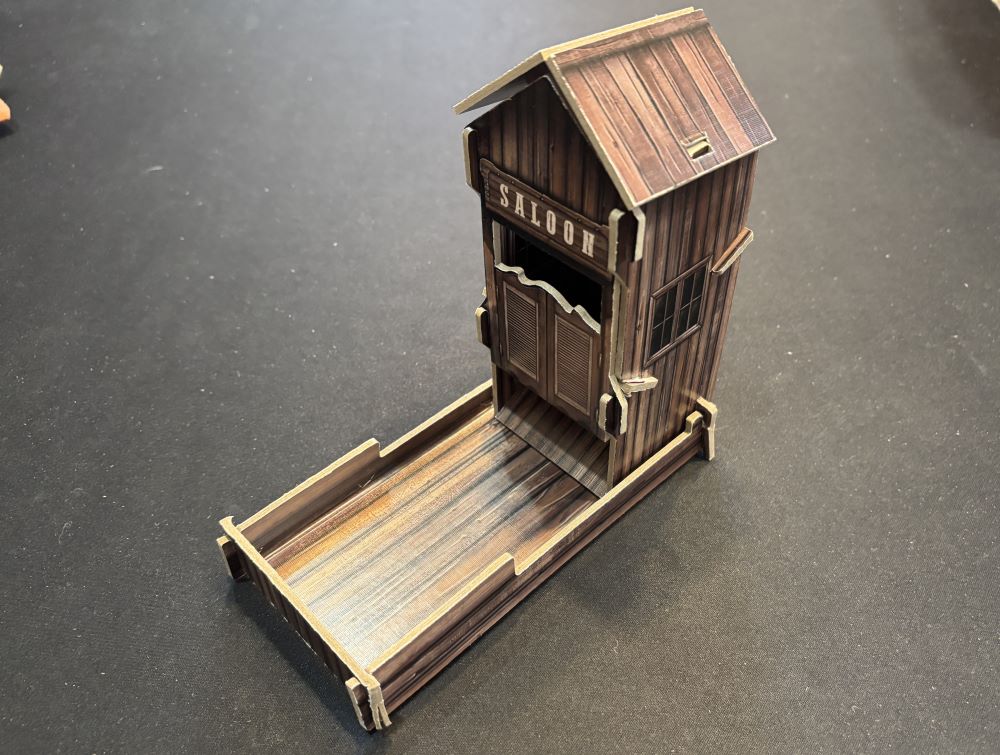 saloon dice tower