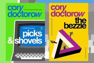 Picks and Shovels cover and The Bezzle Cover