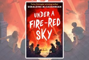 Under a fire-red sky cover image