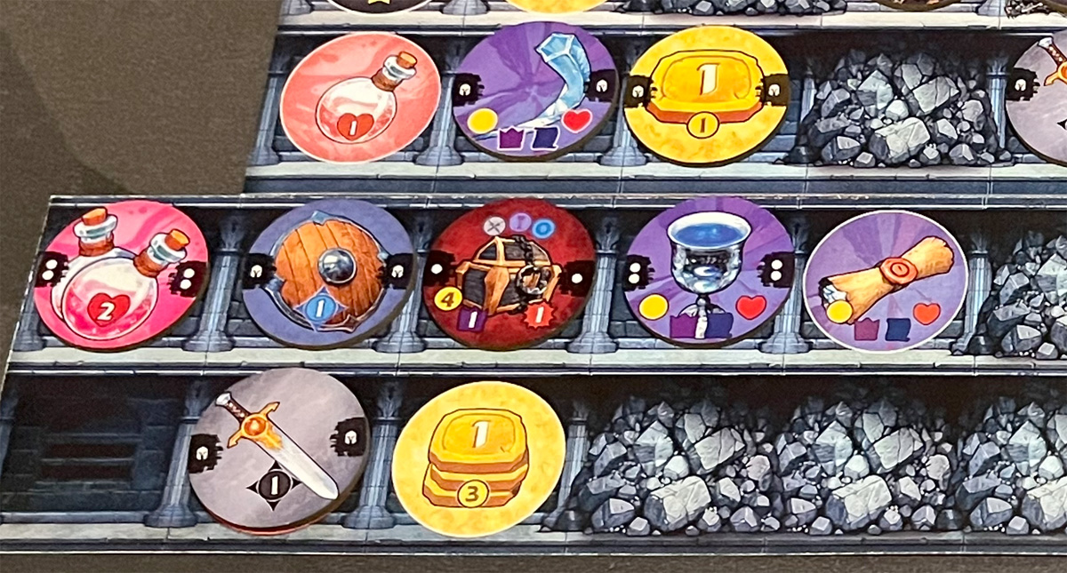 Satchel Quest chest and artifact example