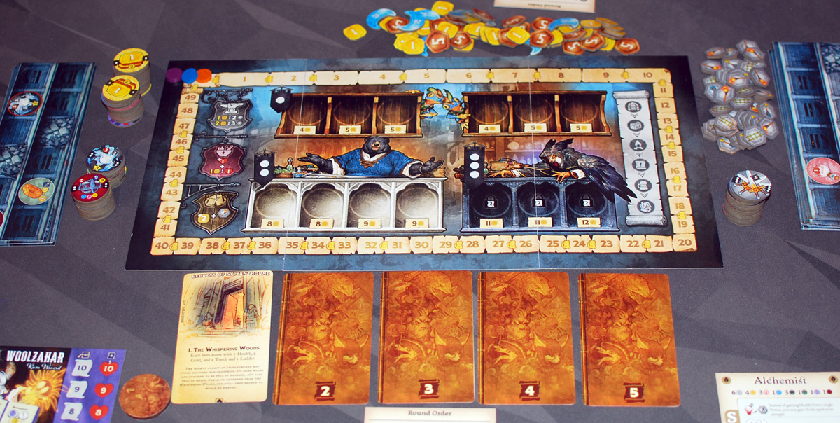 Satchel Quest village setup