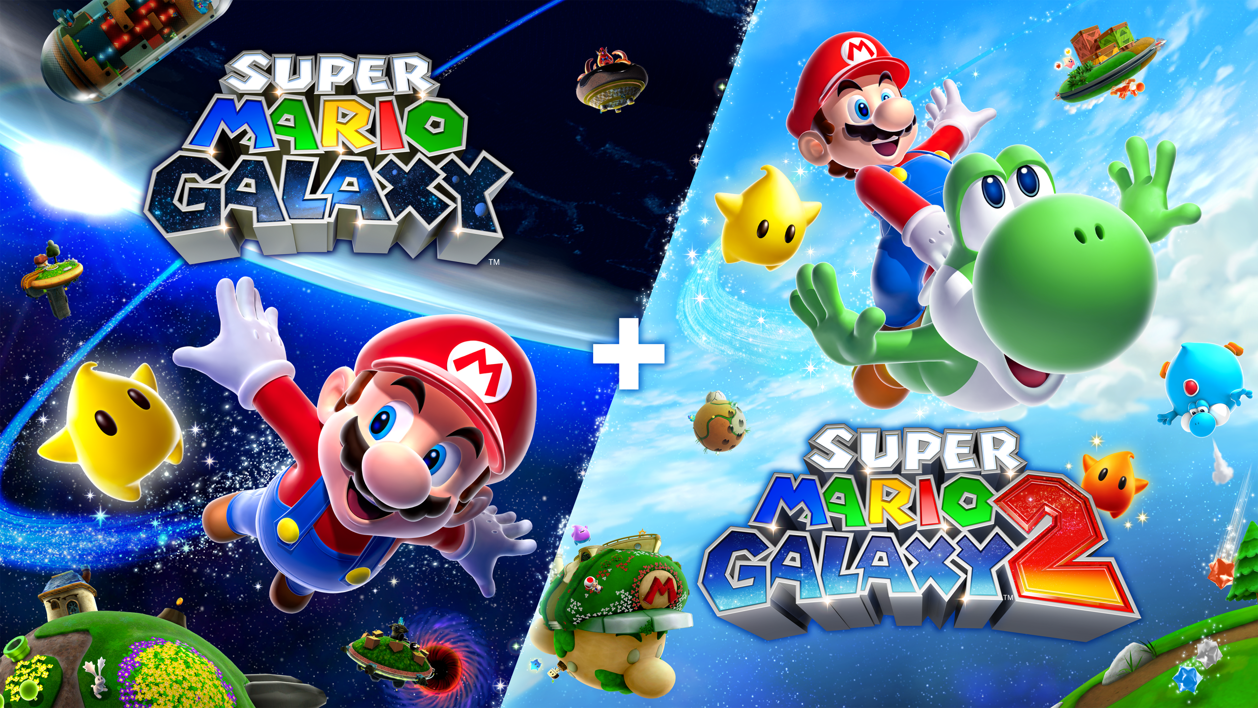 Super Mario Galaxy + Super Mario Galaxy 2