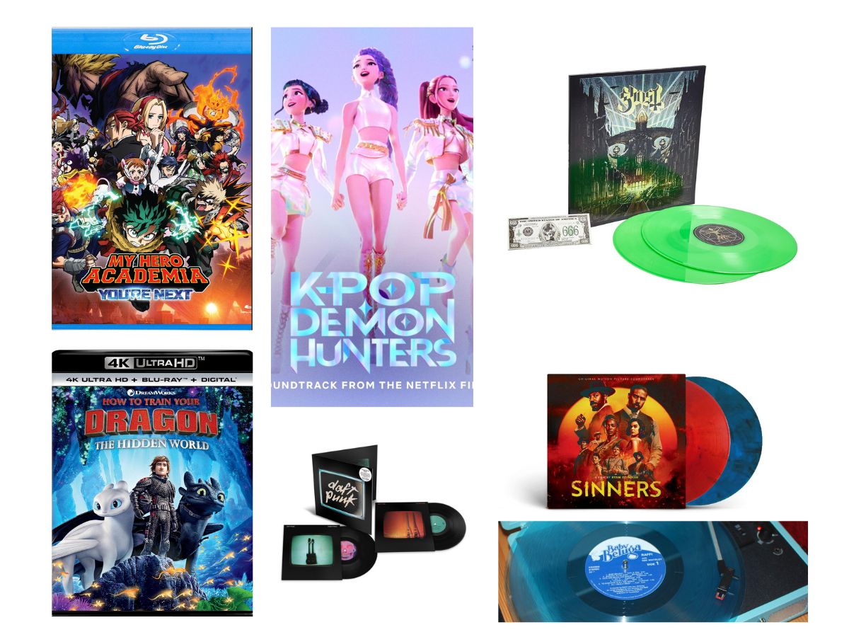 GeekDad/GeekMom Holiday Gift Guide 2025: Music and Media