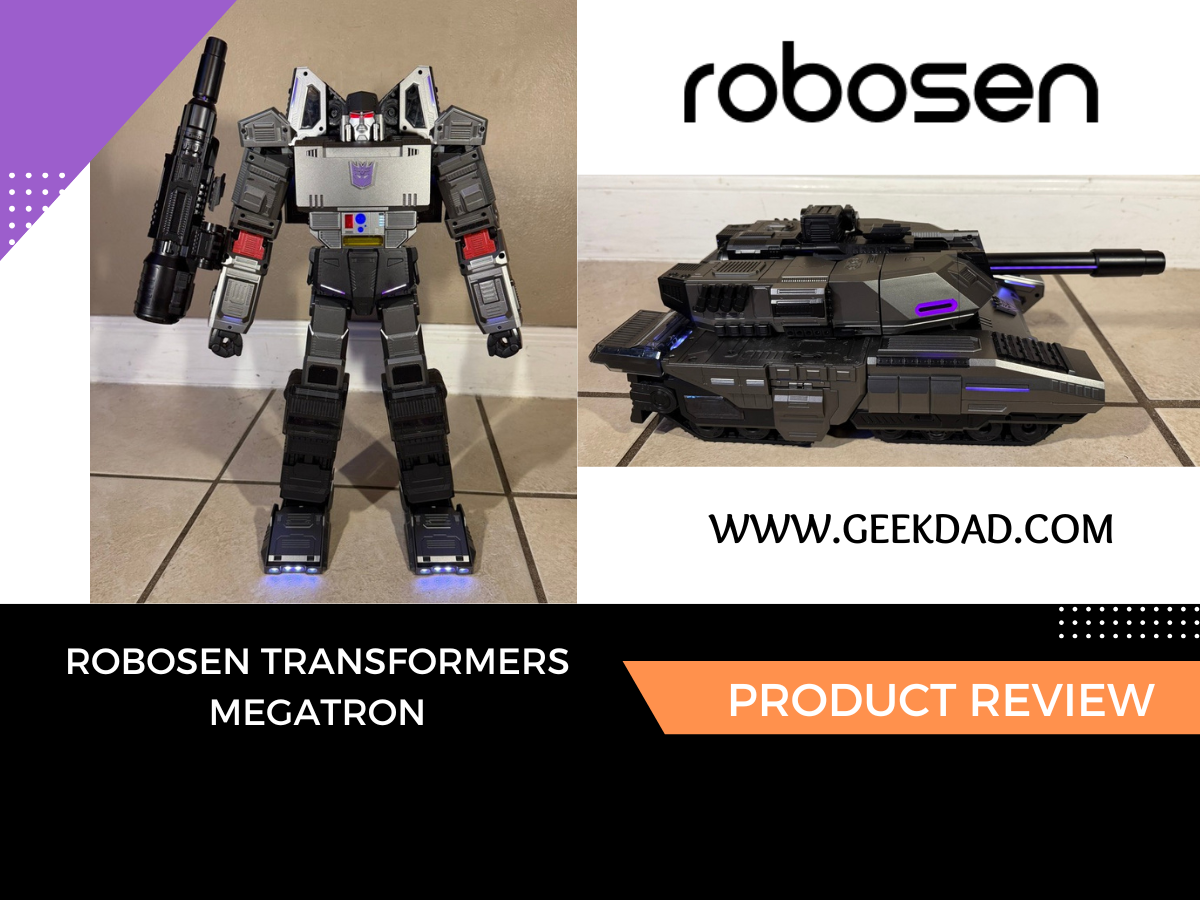 geekdad.com - Dakster Sullivan - All Hail Megatron: Robosen Flagship Megatron Auto-Converting Robot Review