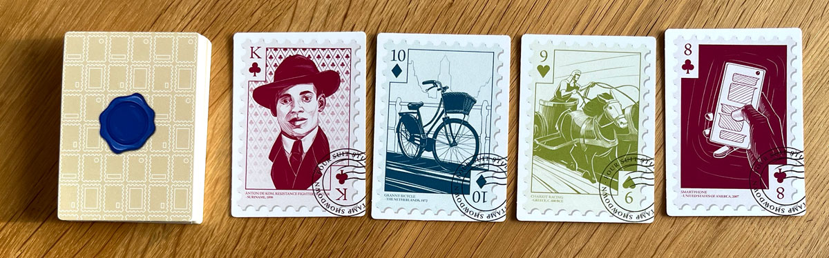 Stamp Showdown cards
