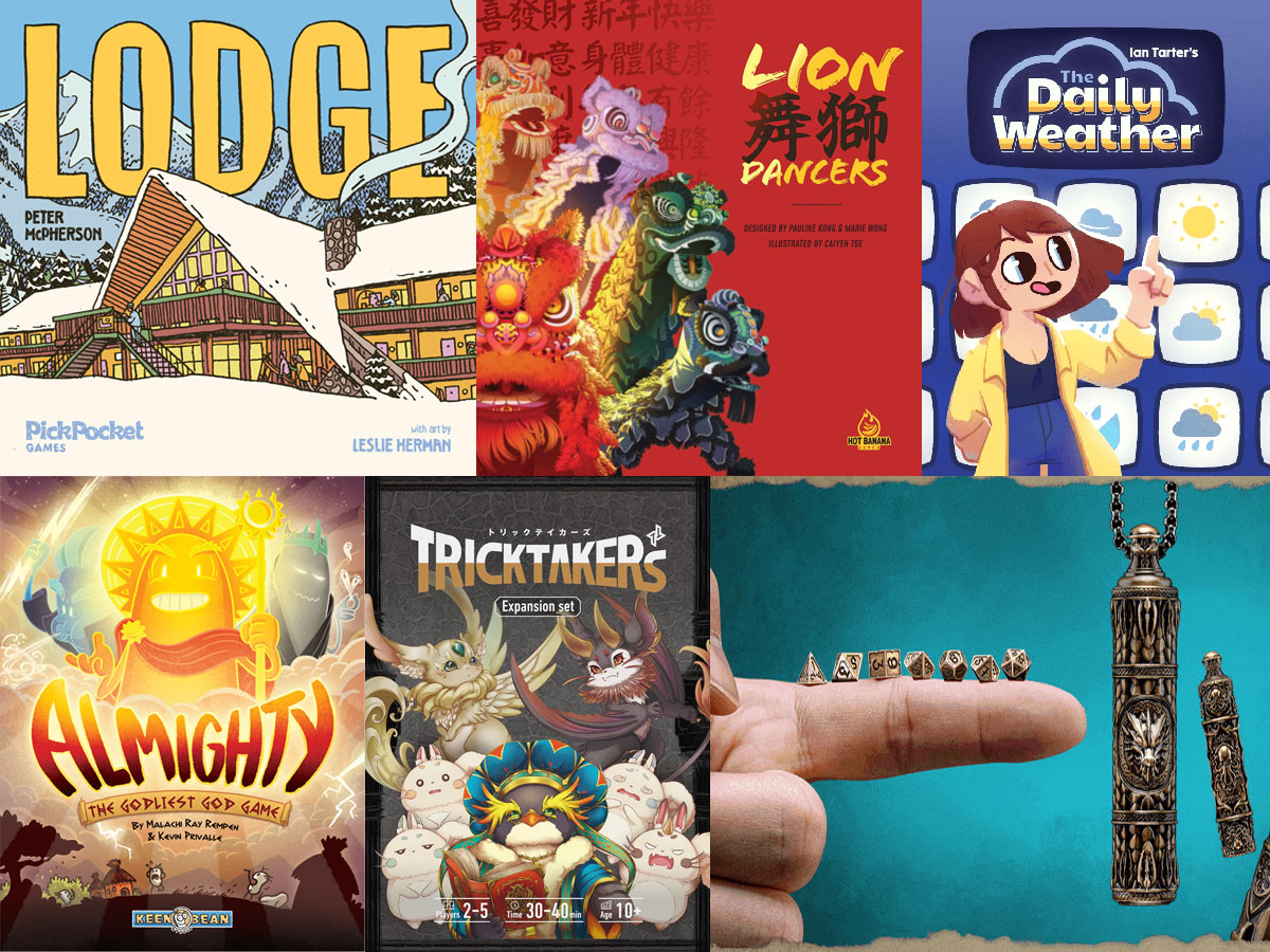 Kickstarter Tabletop Roundup