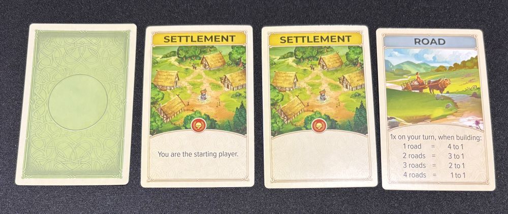 starting cards