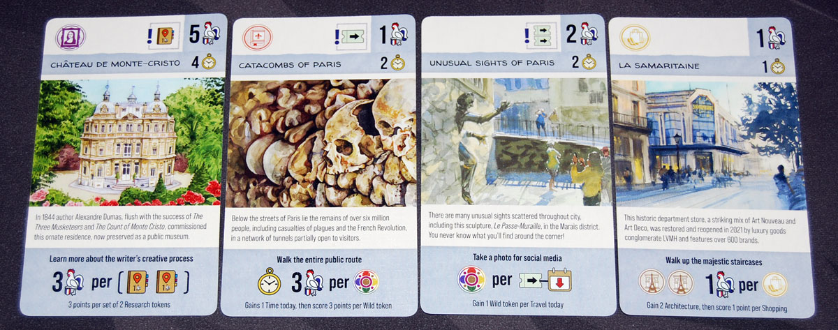 Let's Go! To France activity cards