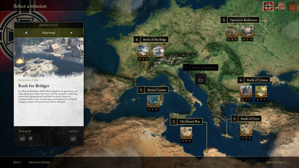 campaign screen