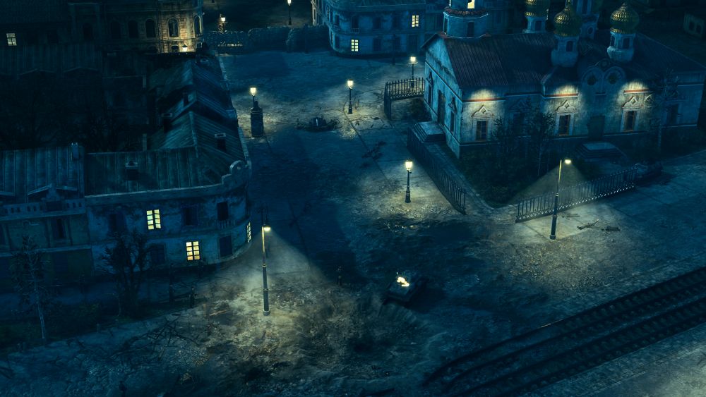 night battle