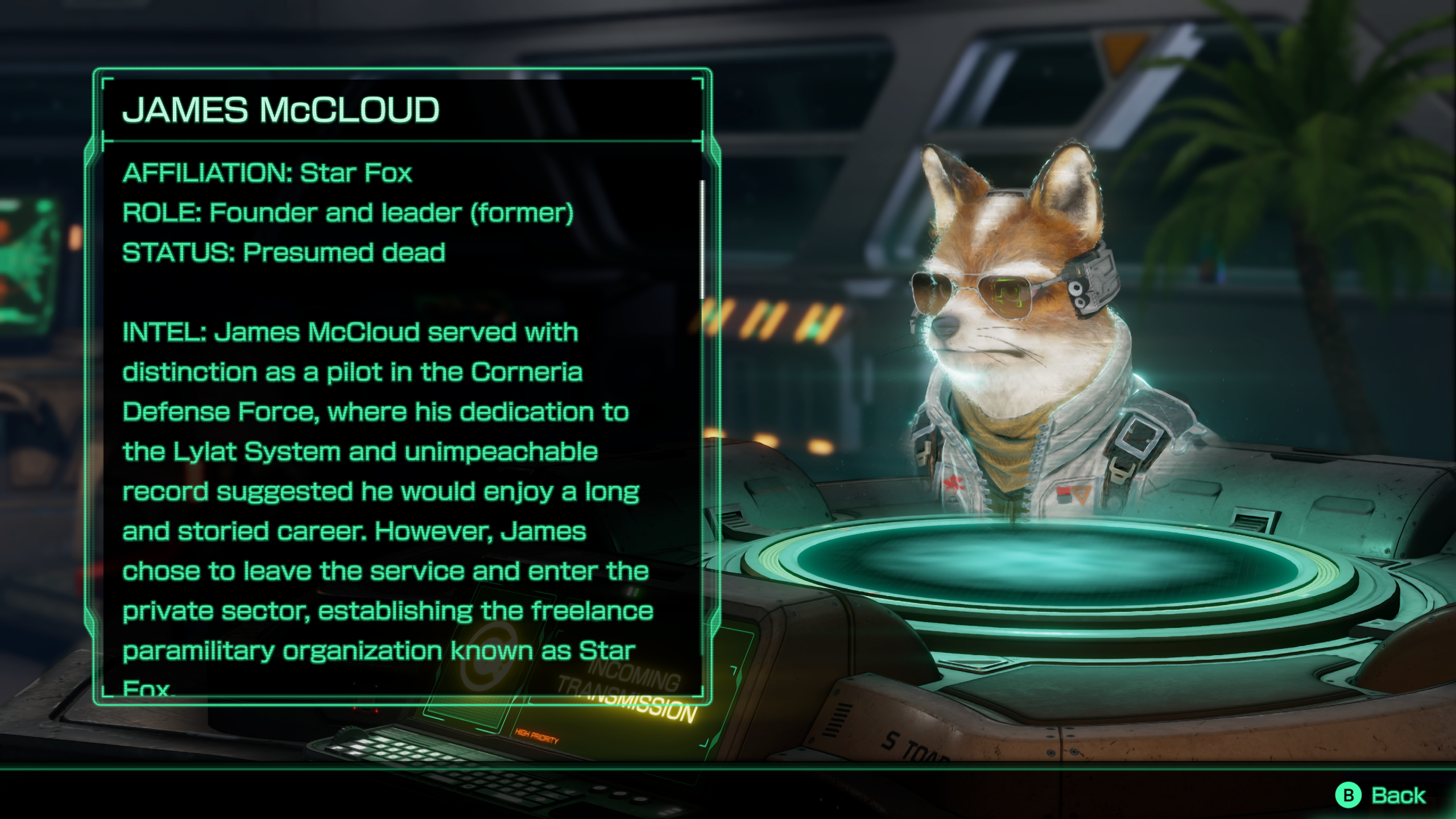 Star Fox Holoviewer