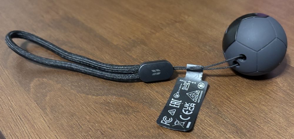 tracker and lanyard