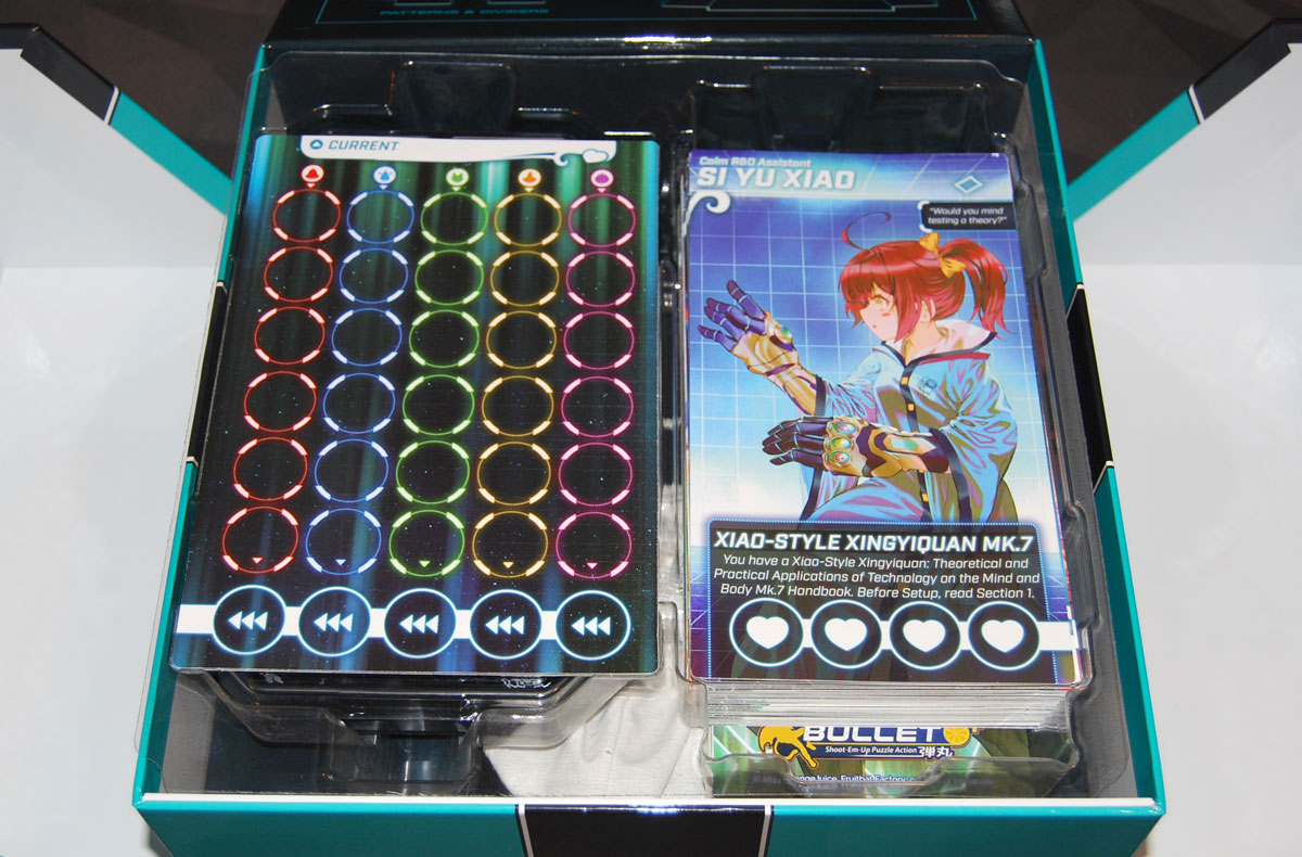 Bullet Cubed storage box filled