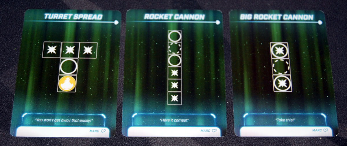 Bullet - pattern cards