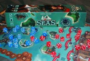Six-Sided Seas box with mat and dice