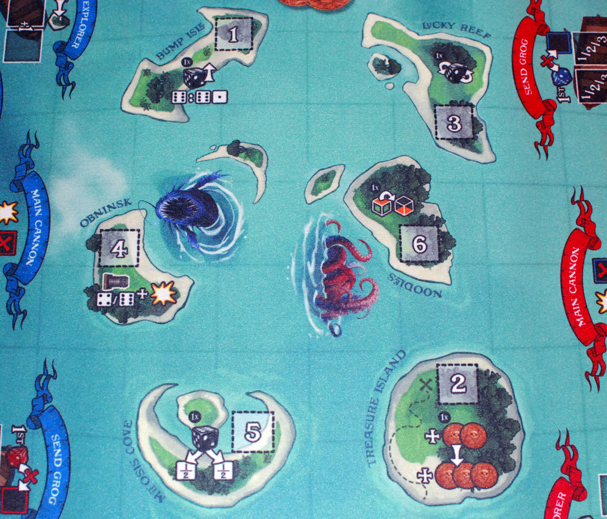 Six-Sided Seas islands
