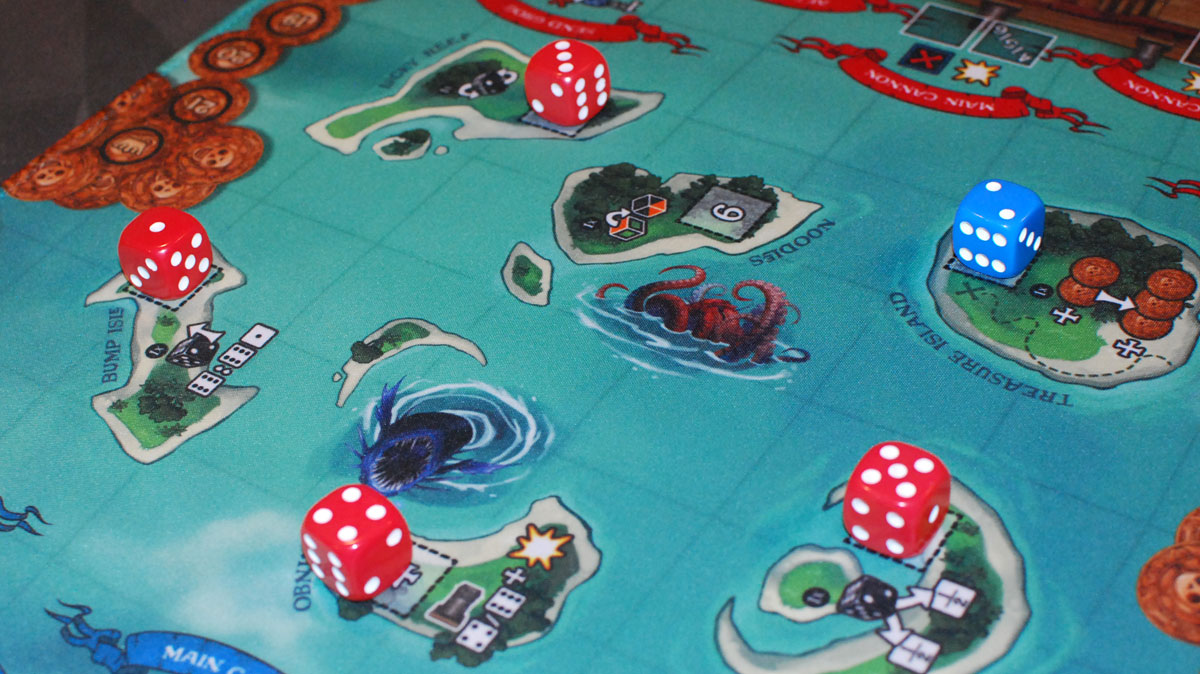 Six-Sided Seas island victory
