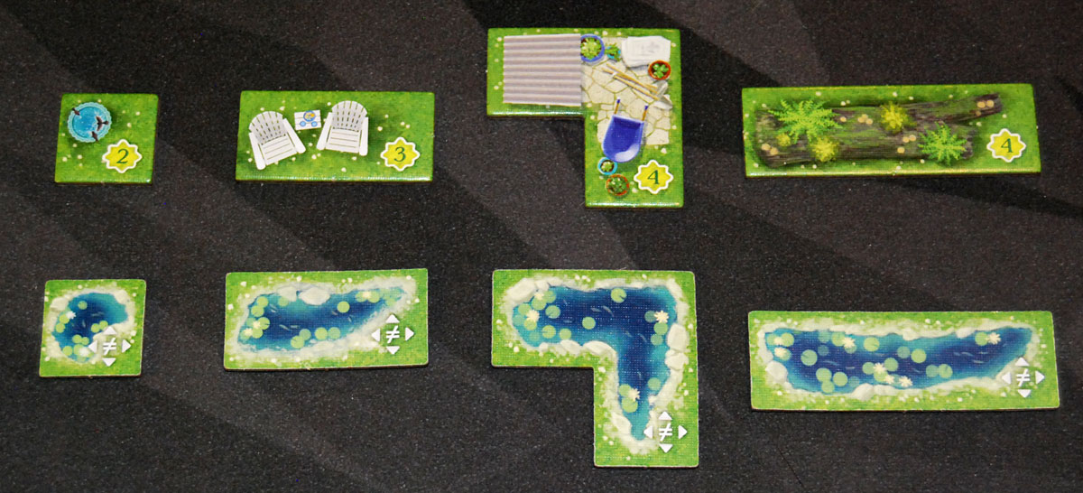 Perennial pond/feature tiles