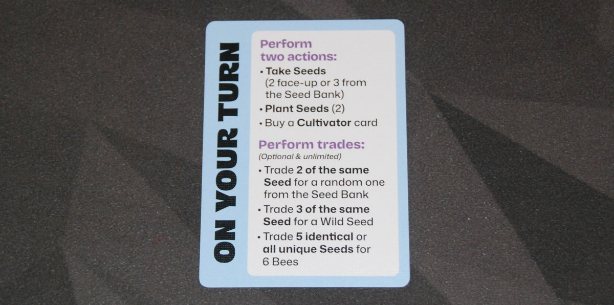 Sky Bloom player aid card
