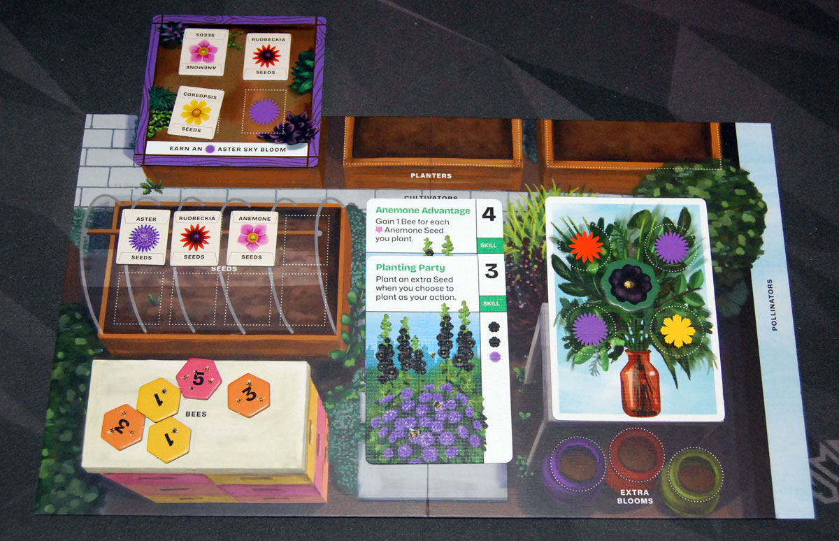 Sky Bloom player board